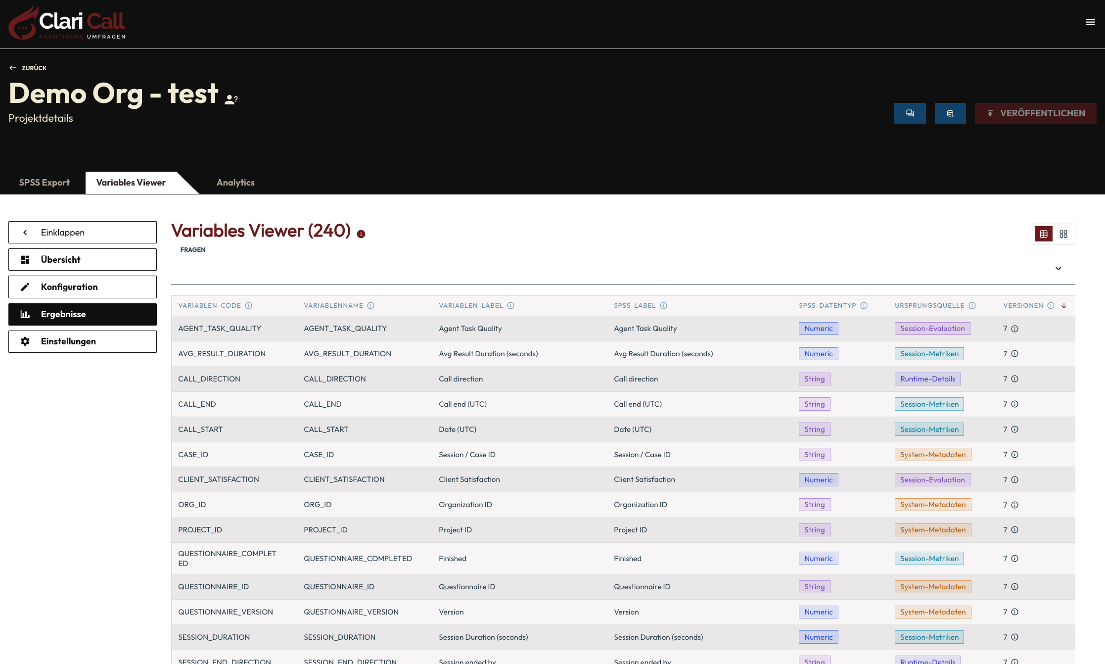 Export: Variables Viewer