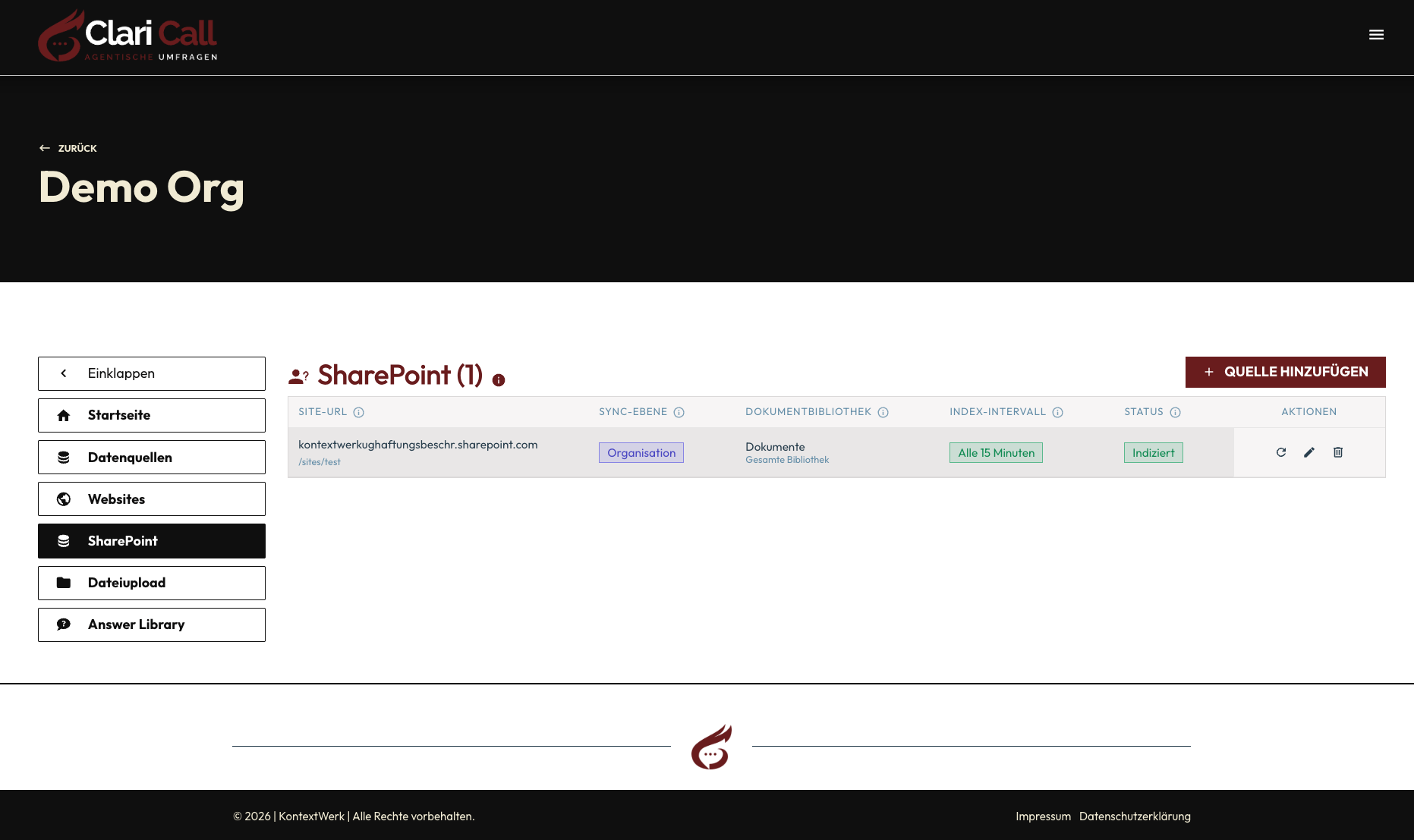 Index Admin: SharePoint verwalten
