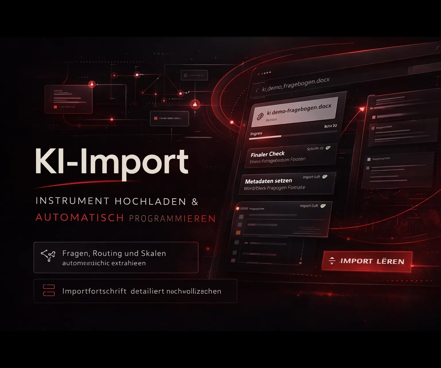 Feature-Kachel: KI-Import