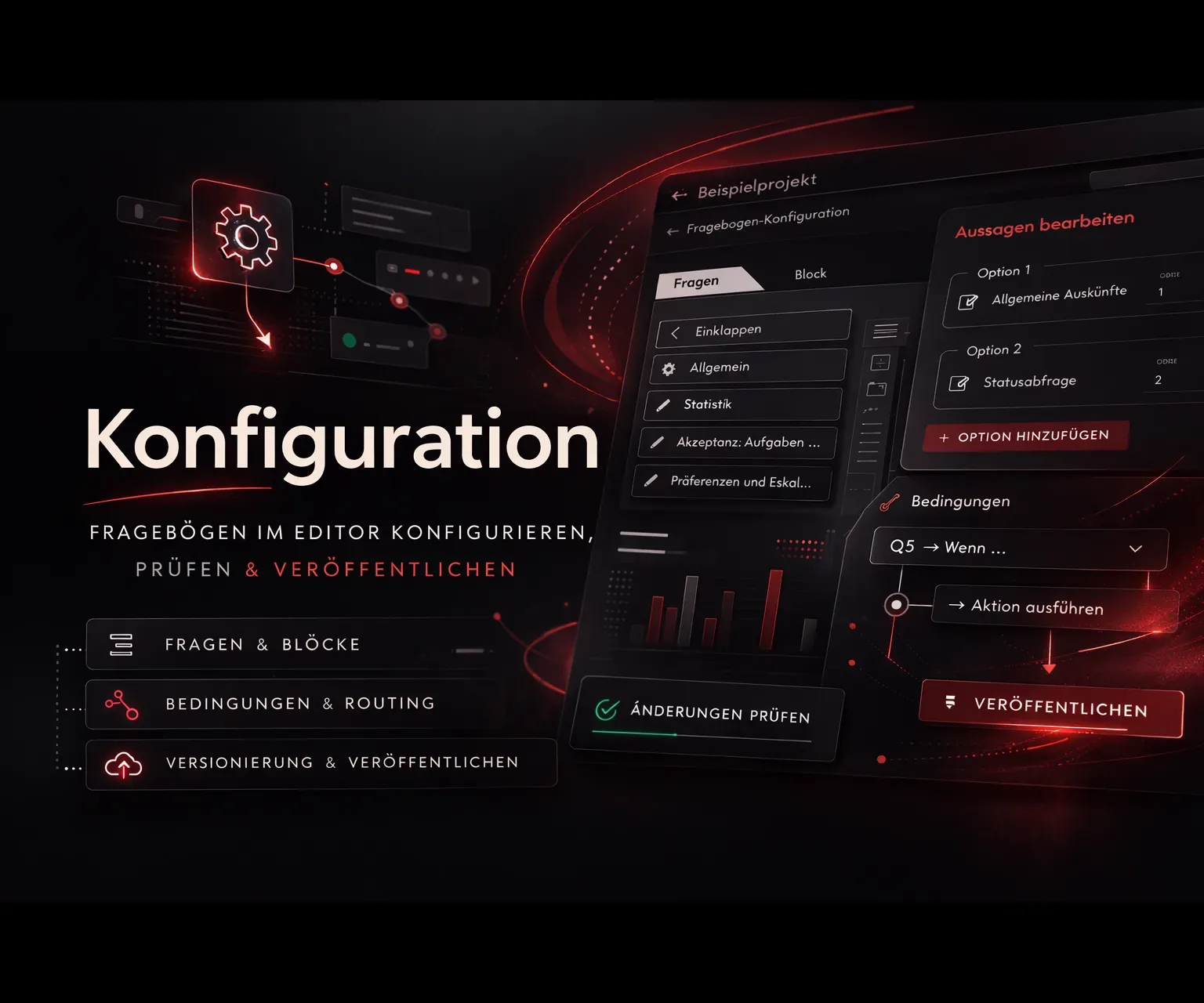 Feature-Kachel: Konfiguration